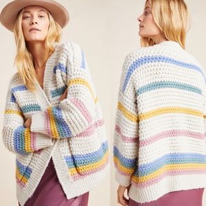 Anthropologie Little Lies Candy Striped 